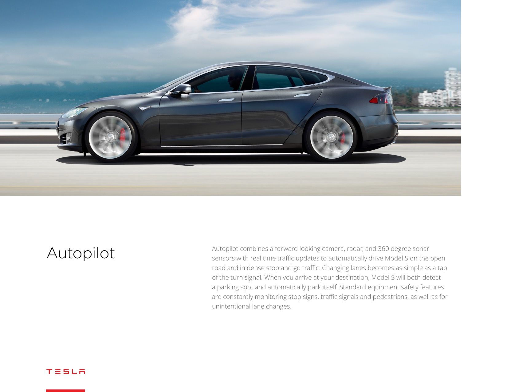 2016 Tesla Model S Brochure Page 13